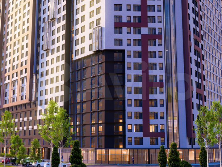 3-к. квартира, 56,6 м², 20/27 эт.