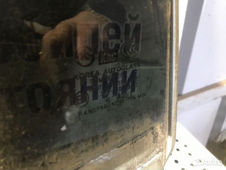 Стекло двери задней левой Hyundai Elantra