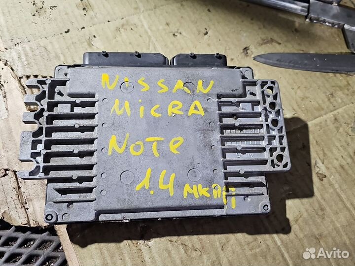Блок управления двигателем Nissan micra