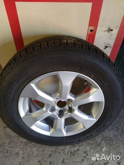 Колесо 225/65 r17 летние, на Toyota Rav-4