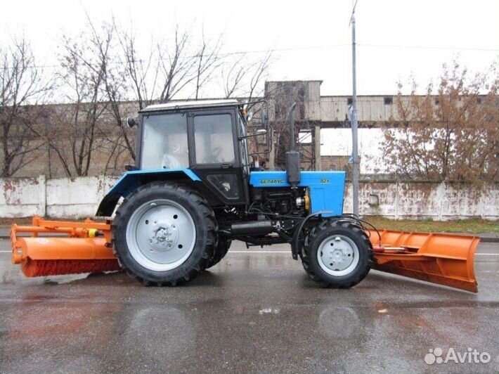 Услуги и аренда трактора мтз чистка снега