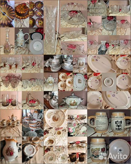 Посуда ссср/хрусталь/сервизы/Мадонна