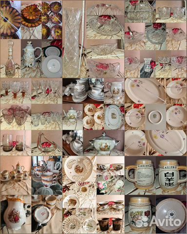 Посуда ссср/хрусталь/сервизы/Мадонна