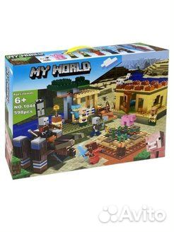 Конструктор Майнкрафт/598 деталей/1044