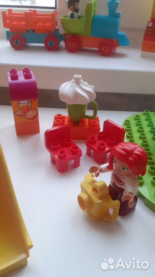 Lego Duplo большой парк аттракционов