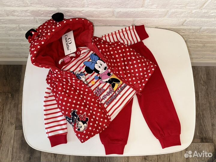 Комплект на девочку от 3х до 18 месяцев