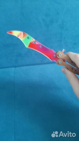 Нож складной(бабочка)