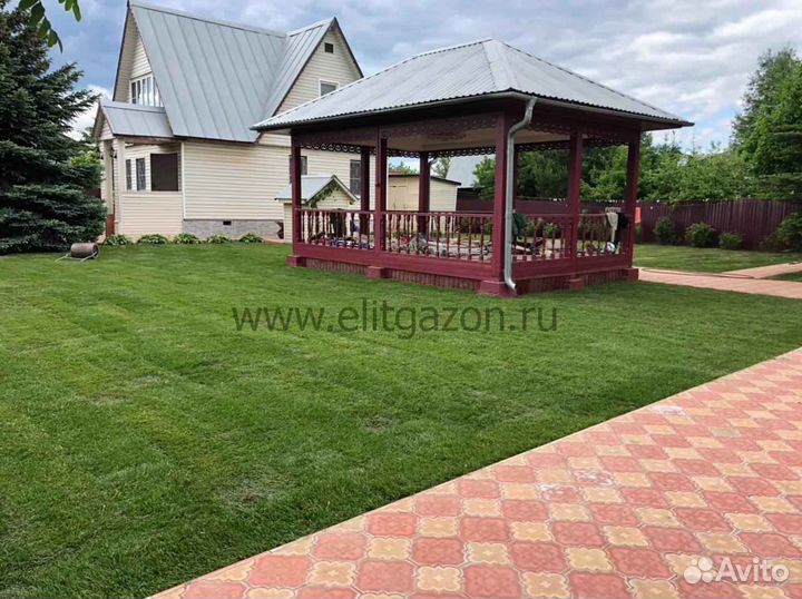 Рулонный газон напрямую от производителя