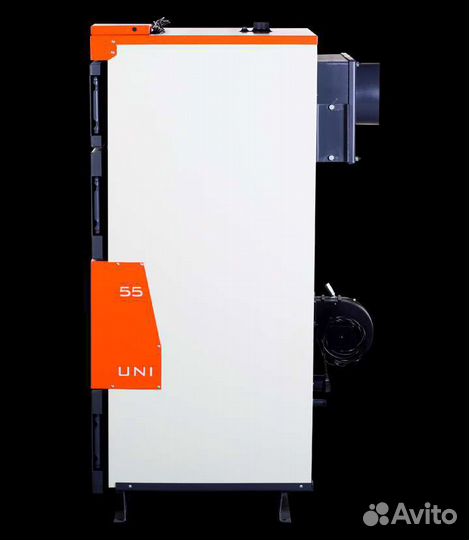 Котел твердотопливный полуавтоматический Uni Tis