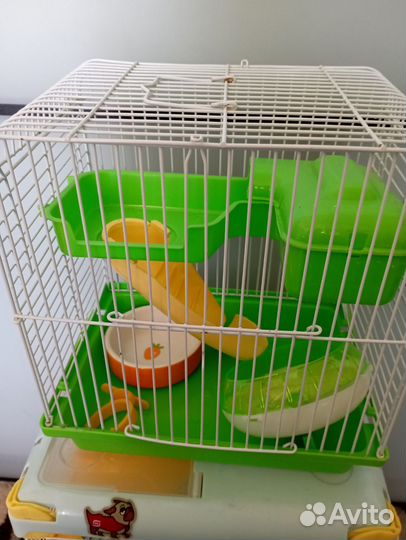 Две клетки для хомяков