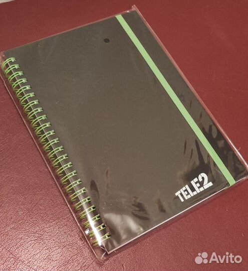 Брендированный ежедневник Tele2 Пружины