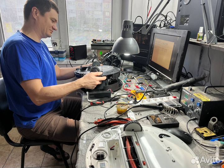 Ремонт роботов пылесосов. Ремонт пылесоса