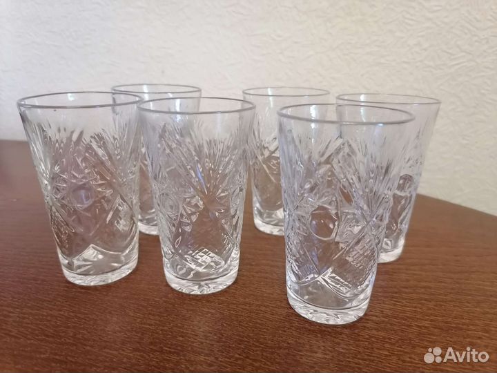 Рюмки стопки СССР хрусталь