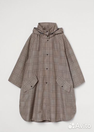 Крутой и модный Плащ дождевик HM М L XL оверсайз