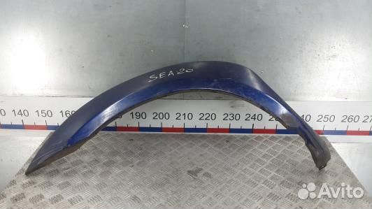 Молдинг крыла переднего левого nissan navara D22