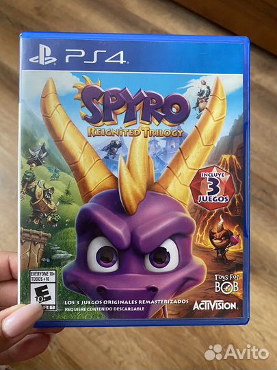 Игра Spyro reignited trilogy на ps4