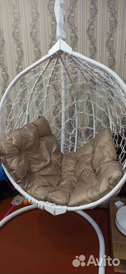 Садовые качели кокон бу