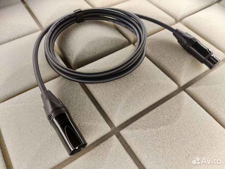 Xlr штекер - Xlr гнездо mogami 2582