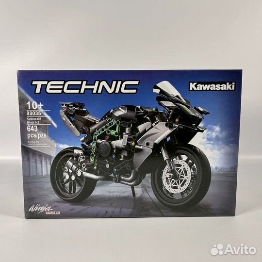 Конструктор мотоцикл Kawasaki Ninja H2R