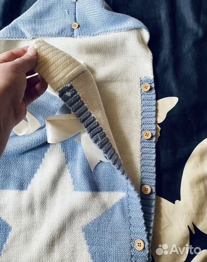 Конверт вязаный