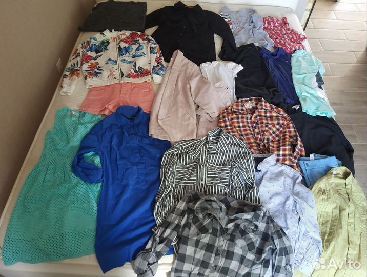 Большой пакет женской одежды 42-44