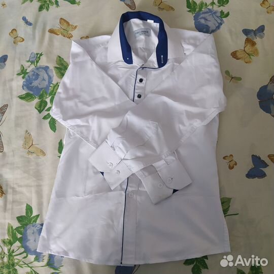 Рубашка на мальчика 128 134