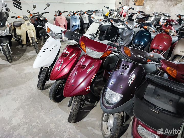 Скутер из Японии 49 кубов с Гарантией