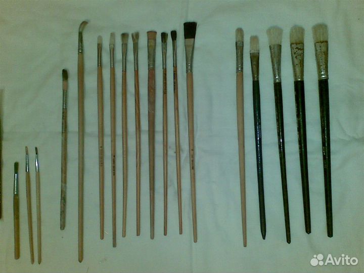 Кисти художественные натуральный ворс cccр