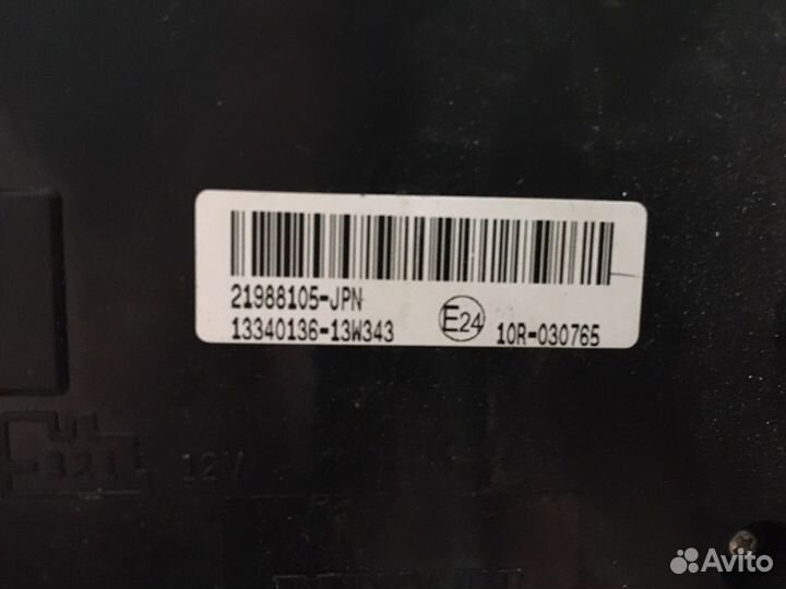 Блок управления печкой/климатом Renault T-Series