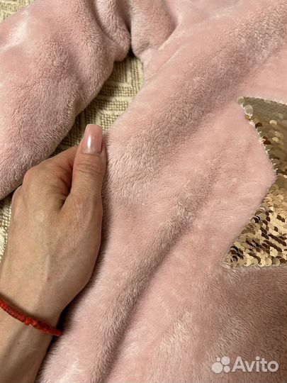 Кофта утепленная для девочки 9-10 лет