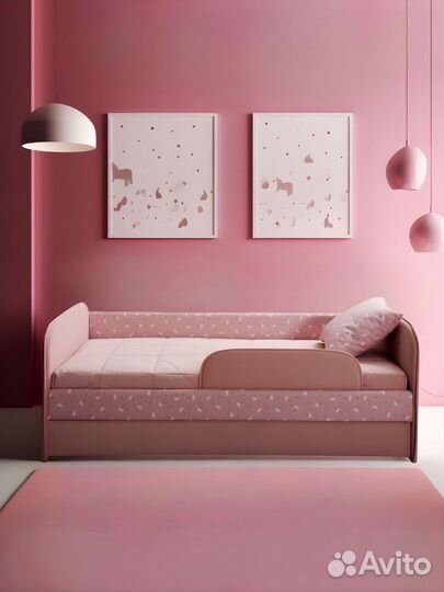 Детская кровать с Бортиком