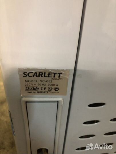 Масляный обогреватель scarlett