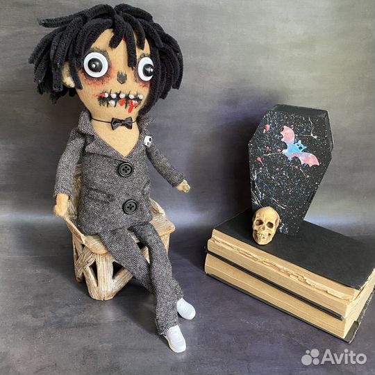 Кукла ручной работы Декор Подарок Хеллоуин