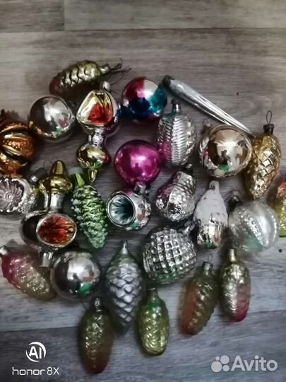 Елочные игрушки СССР