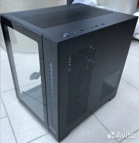 Корпус для пк Ginzzu V300 mATX кубик. Новый