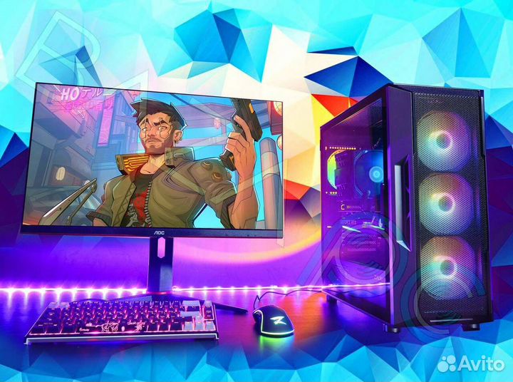 Системный блок Intel Core i5 12600 / AMD RX 6500XT