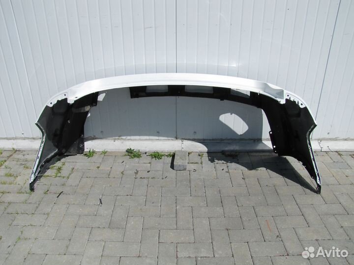 Kia Sorento 3 Prime бампер задний цвет белый 2017+