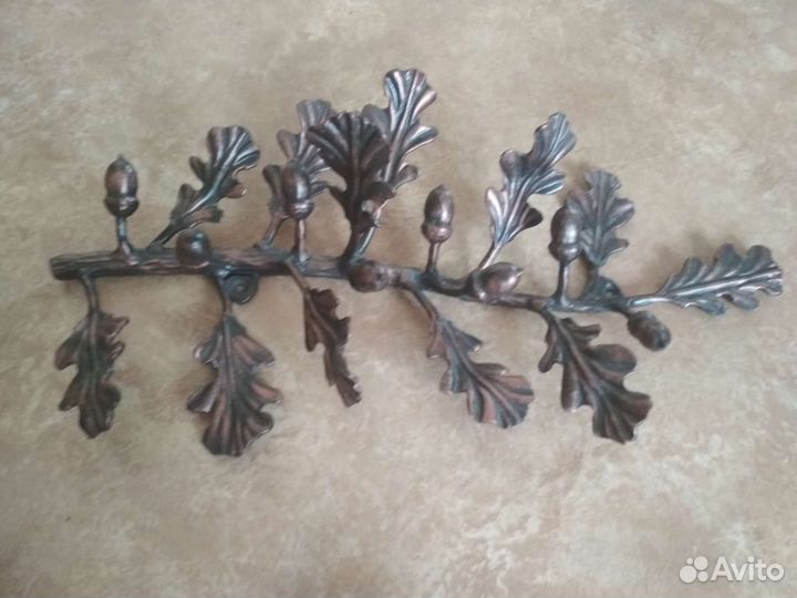 Вешалка для одежды настенная (ковка) комплект