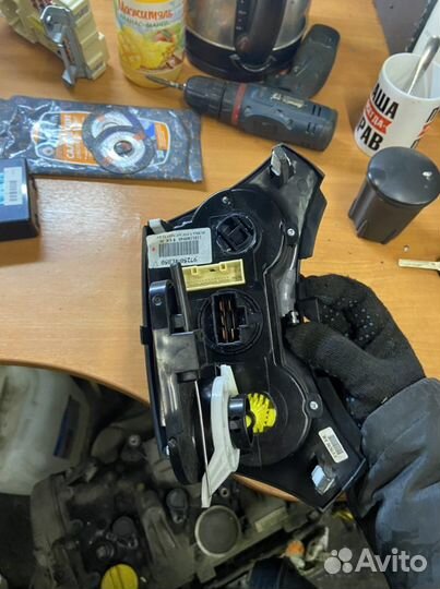 Блок управления печкой Hyundai Solaris