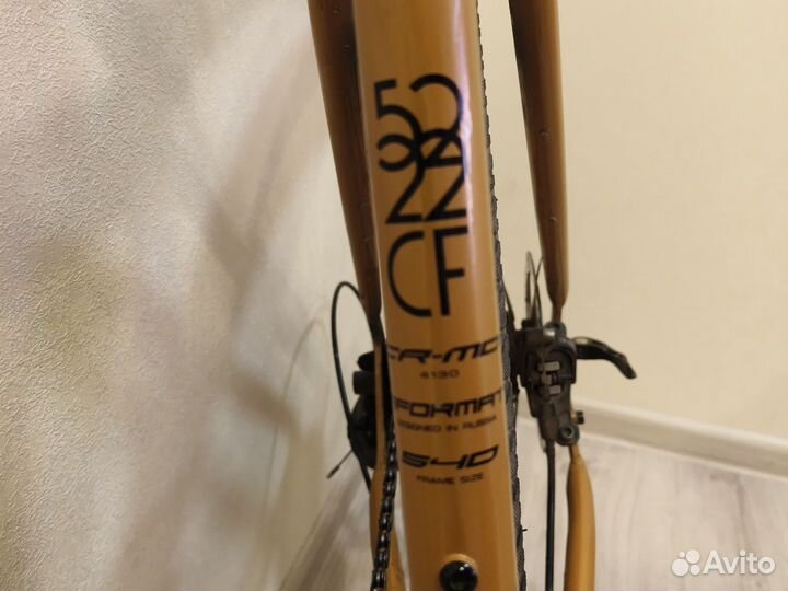 Шоссейный гравийный велосипед format 5222 cf