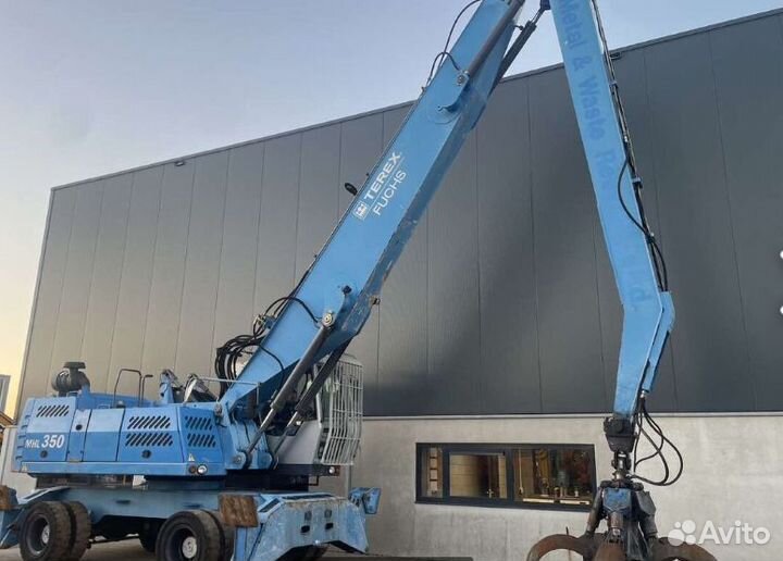 Грейферный погрузчик (перегружатель) FUCHS MHL 350, 2011