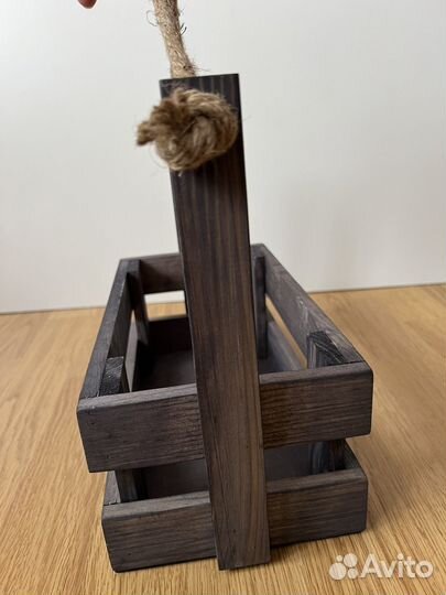 Ящик деревянный подарочный