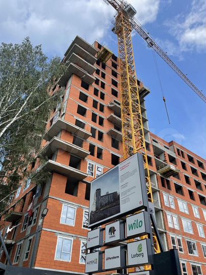 2-к. квартира, 69,3 м², 7/17 эт.