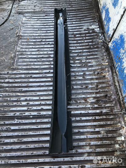 Накладка на порог левая бмв Х1 BMW X1