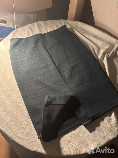 Юбка zolla изумрудная