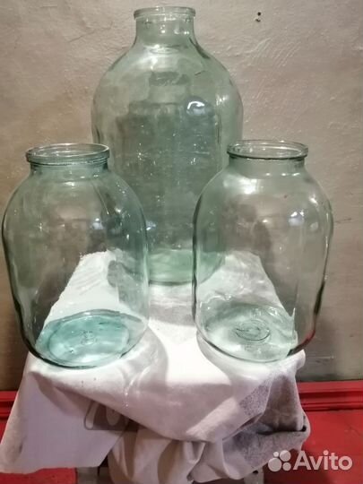 Банки стеклянные 3 литра