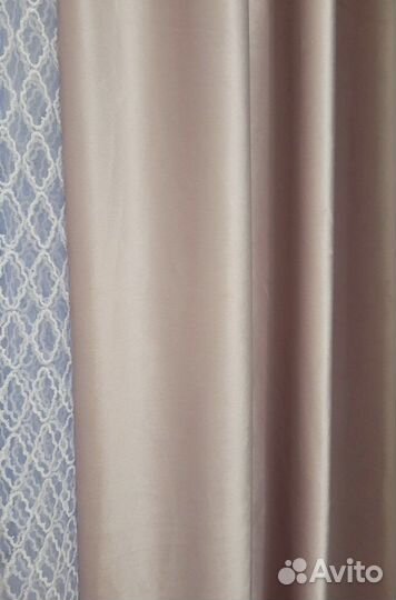 Шторы бархат новые 4м; 3м