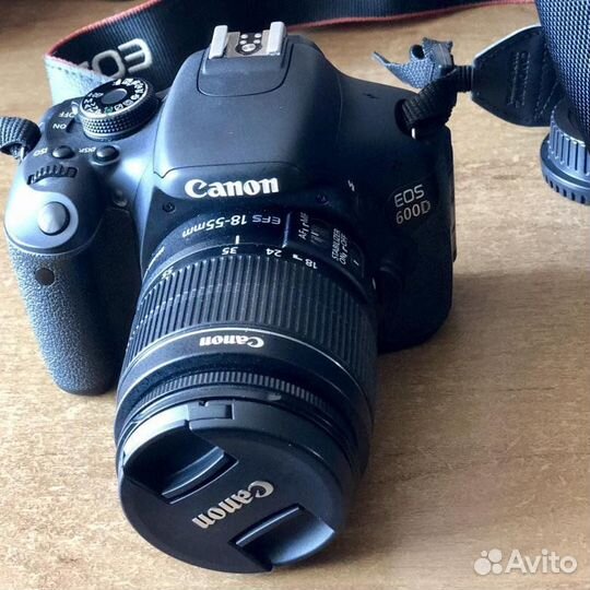 Canon eos 600d kit 18-55 (лучший для новичка)