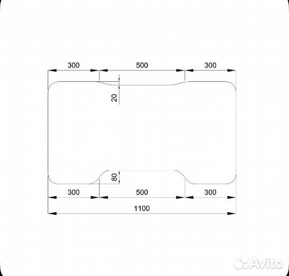 Стол компьютерный игровой Геймер, 110х74,6х60 см
