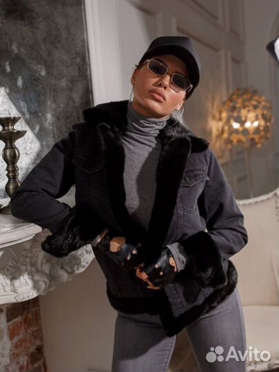 Джинсовка с норкой